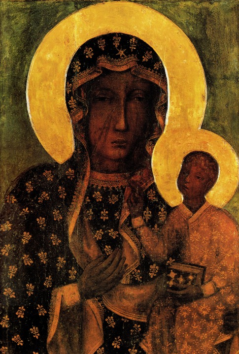 Obraz Matki Boskiej Częstochowskiej Czarna Madonna jasna góra