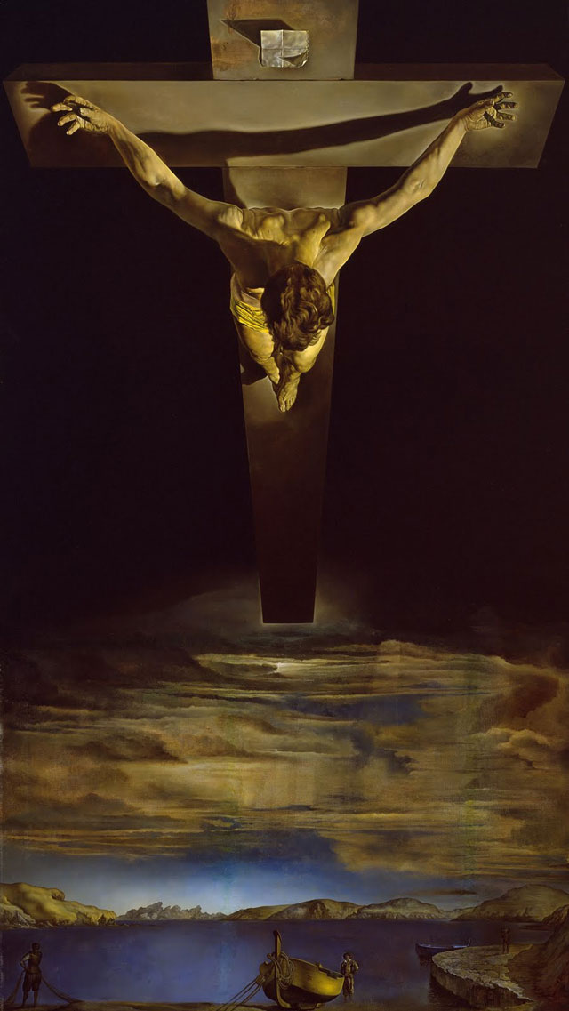 Obraz „Chrystus św. Jana od Krzyża” Salvadora Dali 