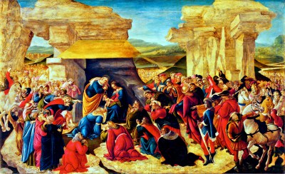 Botticelli, Pokłon trzech króli - plakaty i reprodukcje