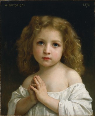 Bouguereau – Modlitwa dziecka – reprodukcja obrazu olejnego