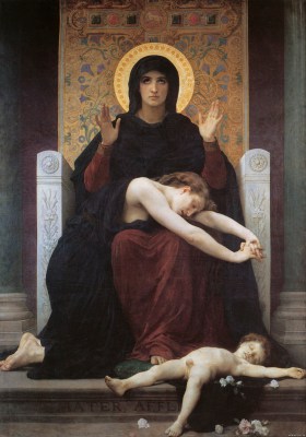 Matka Boska Pocieszycielka - obraz W.A.Bouguereau – reprodukcja