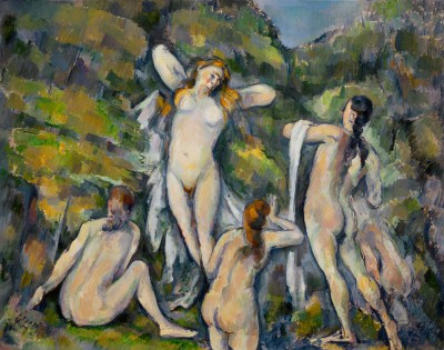Paul Cézanne – Cztery kąpiące się – reprodukcja