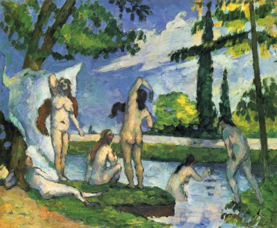 Paul Cézanne – Kąpiące się – reprodukcja