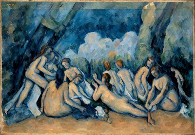 Paul Cézanne – Wielkie kąpiące się, Londyn – reprodukcja