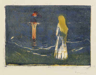 Edvard Munch – Światło księżyca na morzu – reprodukcja