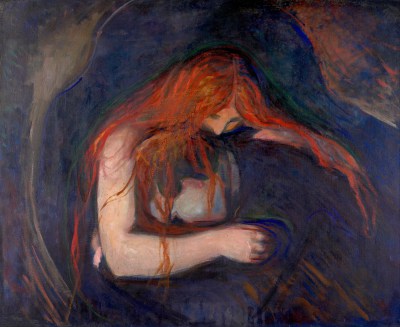 Edvard Munch – Wampir – reprodukcja