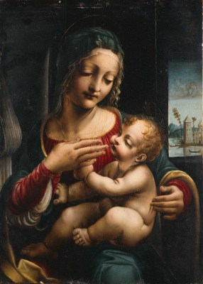 Francesco Napoletano – Madonna z Dzieciątkiem – reprodukcja
