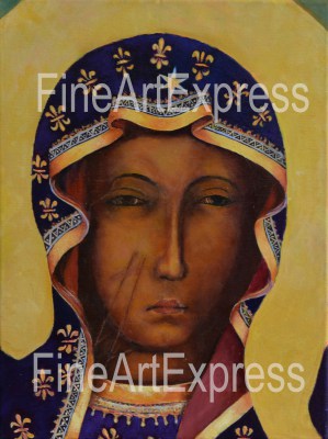 Matka Boska Częstochowska obraz olejny