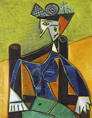 Picasso, Dora Maar w fotelu