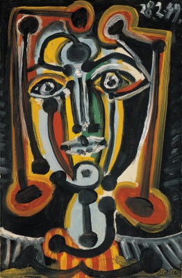 Picasso – Głowa kobiety – 1949 – reprodukcja