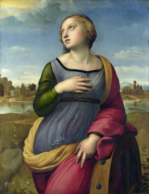 Rafael Santi – Święta Katarzyna z Aleksandrii – reprodukcja