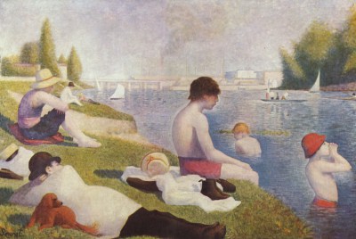 Seurat, Kąpiel w Asnières