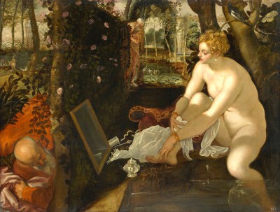 Tintoretto, Zuzanna i starcy - reprodukcja