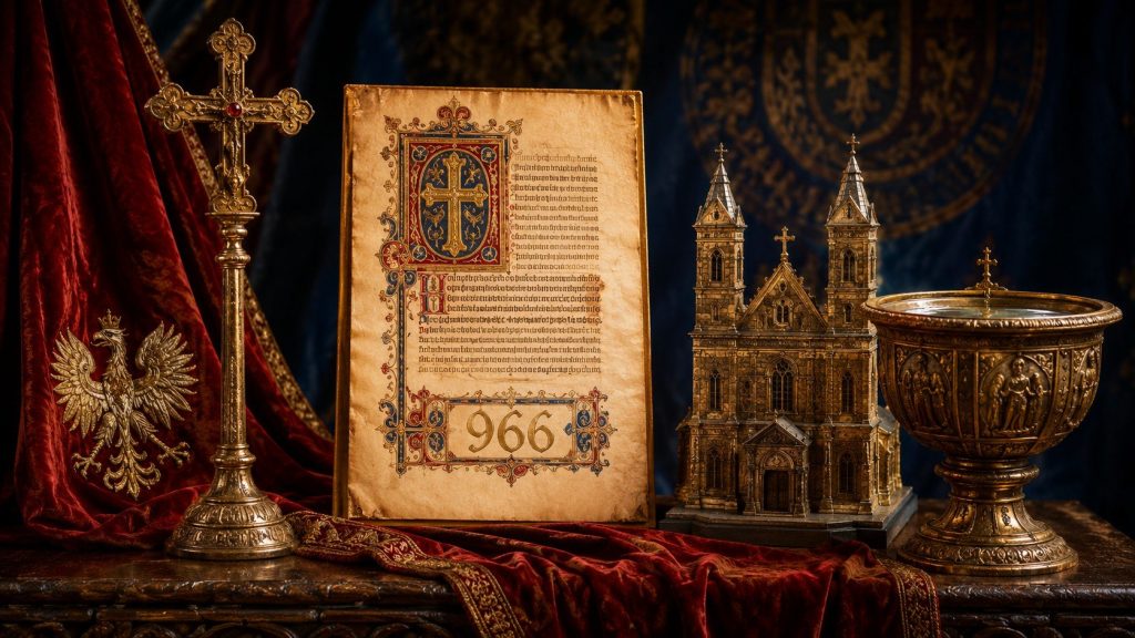 Chrzest Polski według Jana Matejki — obraz, który stworzył wyobrażenie roku 966