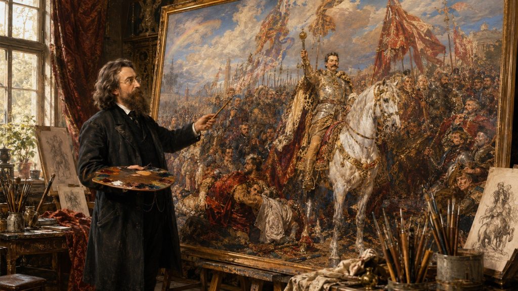 Jan Sobieski pod Wiedniem — obraz Matejki, który trafił do Watykanu