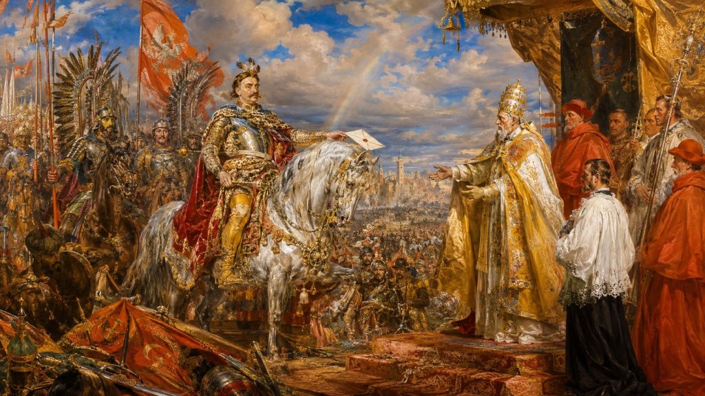Jan Sobieski pod Wiedniem Jana Matejki: co przedstawia obraz, dlaczego artysta podarował go papieżowi i gdzie dziś się znajduje.