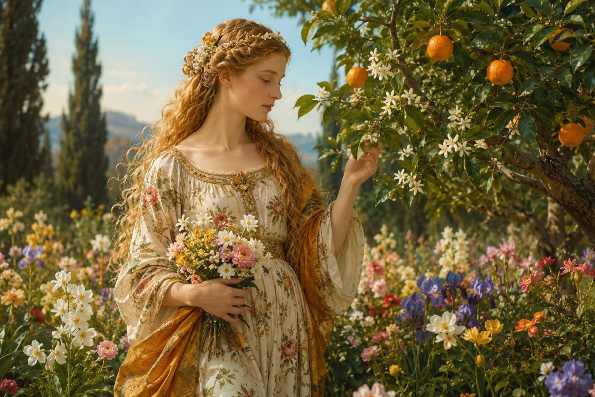 Wiosna (Primavera) Botticellego: kto jest kim w mitologicznym ogrodzie, co oznacza taniec Gracji i ile gatunków roślin ukrył malarz.
