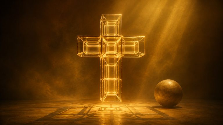 „Ukrzyżowanie (Corpus Hypercubus)” — Dalí i krzyż z czwartego wymiaru Ukrzyżowanie (Corpus Hypercubus) Salvadora Dalego: co to jest hipersześcian, dlaczego krzyż składa się z kostek i co oznacza ten obraz.