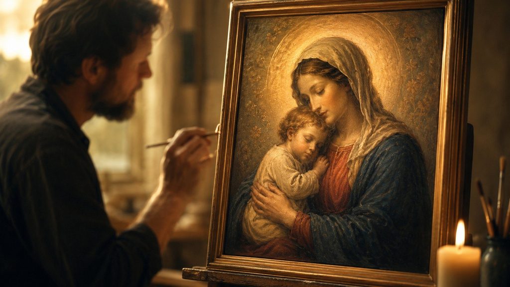 Michał Świder i malarstwo pobożne — cicha sztuka sacrum