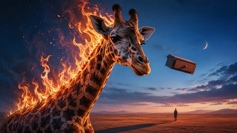 Płonąca żyrafa Dalego — co oznacza jeden z najbardziej niepokojących obrazów surrealizmu Płonąca żyrafa Salvadora Dalego: znaczenie, symbolika i historia surrealistycznego obrazu. Poznaj jeden z najbardziej tajemniczych obrazów mistrza.