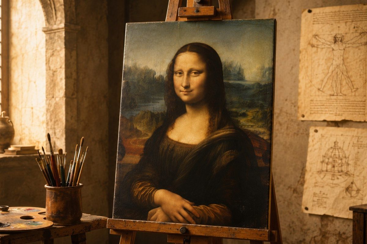 Co namalował Leonardo da Vinci? Poznaj jego najsłynniejsze obrazy – od Mony Lisy po Damę z gronostajem z Krakowa – a także szkice i wynalazki geniusza.