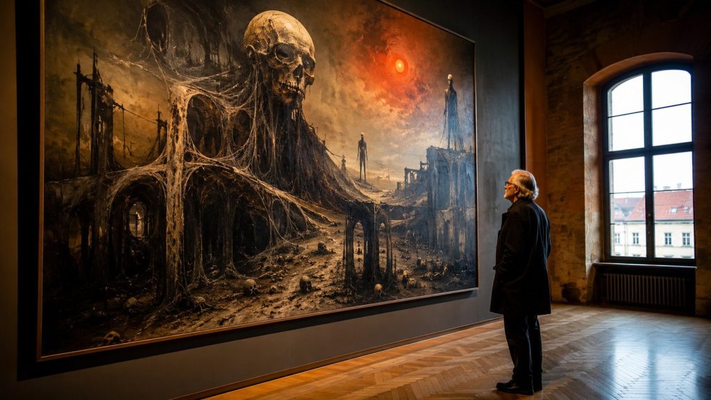 Zdzisław Beksiński — mistrz malarskiej grozy z Sanoka, który nie chciał tłumaczyć swoich obrazów
