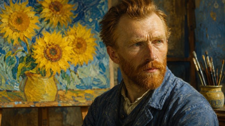 Vincent van Gogh i jego najsłynniejsze obrazy – Gwiaździsta noc, Słoneczniki, autoportrety. Poznaj życie i dzieła genialnego malarza.