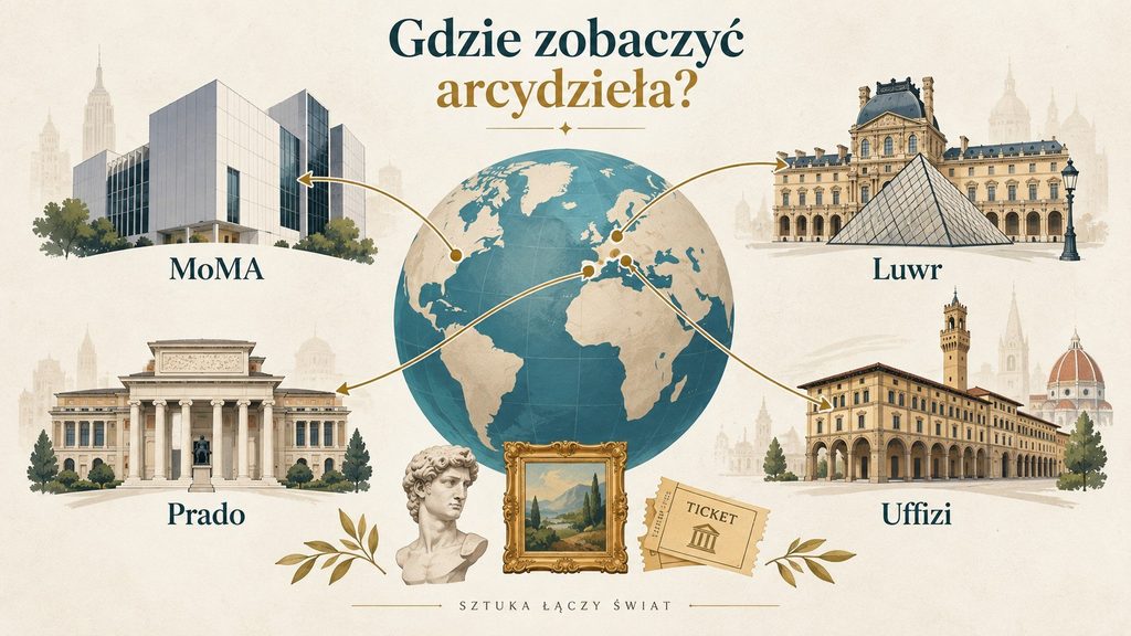 Najsłynniejsze muzea sztuki na świecie — gdzie zobaczyć arcydzieła Leonarda, Van Gogha i Rembrandta